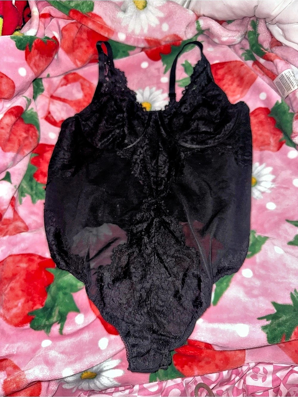 Torrid Black Lace Shapewear Bodysuit